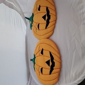 Halloween kitchen  Pot holders pumpkins